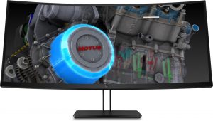 DisplayHDCPYesDisplay brightness (typical)300 cd/m²Screen shapeCurvedDisplay number of colours1.073 billion colorsNative aspect ratio21:9Maximum refresh rate60 HzHD typeUltra-Wide Quad HD+Display technologyLEDDisplay diagonal (metric)95.25 cmContrast ratio (dynamic)5000000:1Viewing angle