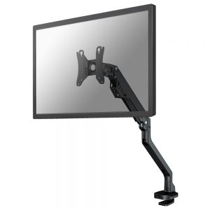 MountingSuitable forComputer monitorMinimum screen size compatibility25.4 cm (10")Number of displays supported1Minimum VESA mount75 x 75 mmMaximum VESA mount100 x 100 mmMountingClampMaximum weight capacity8 kgMaximum screen size compatibility81.3 cm (32")ErgonomicsAdjustable depthYesDepth adjustment range0 - 470 mmHeight adjustmentYesHeight adjustment range0 - 310 mmSwivel angle180°Tilt angle range-85 - 85°Angle of rotation180°Number of pivot points3Technical detailsNumber of pivot points3Product colourBlackCable managementYesSuitable forComputer monitorDesignProduct colourBlackWeight & dimensionsPackage width395 mmPackage depth125 mmPackage height230 mmHeight480 mmLogistics dataMaster (outer) case width25.5 cmMaster (outer) case length41.5 cmMaster (outer) case height66 cmQuantity per master (outer) case5 pc(s)Other featuresMountingClampCountry of originChina