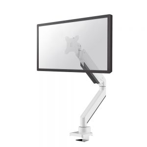 MountingSuitable forComputer monitor / TVMinimum screen size compatibility25.4 cm (10")Number of displays supported1Minimum VESA mount75 x 75 mmMaximum VESA mount100 x 100 mmMountingClampMaximum weight capacity16 kgMaximum screen size compatibility81.3 cm (32")ErgonomicsAdjustable depthYesDepth adjustment range0 - 630 mmHeight adjustmentYesHeight adjustment range270 - 600 mmSwivel angle360°Tilt angle range-90 - 90°Angle of rotation180°Technical detailsProduct colourWhiteCable managementYesSuitable forComputer monitor / TVDesignProduct colourWhiteOrientationLandscapeWeight & dimensionsPackage width255 mmPackage depth110 mmPackage height560 mmHeight600 mmPackage net weight6.48 kgLogistics dataMaster (outer) case width57.5 cmMaster (outer) case length53 cmMaster (outer) case height24 cmQuantity per master (outer) case4 pc(s)Other featuresMountingClampCountry of originChina