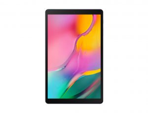 DisplayDisplay number of colours16.78 million colorsPixel density224 ppiDisplay resolution1920 x 1200 pixelsDisplay technologyTFTLED backlightYesTouchscreenYesTouch technologyMulti-touchTouchscreen typeCapacitiveAspect ratio16:10Display diagonal25.6 cm (10.1")Display glass typeGorilla GlassHD typeWUXGAProcessorCoprocessorYesCoprocessor frequency1.6 GHzCoprocessor cores6Processor frequency1.8 GHzProcessor cores2Processor familySamsung ExynosMemoryInternal memory2 GBInternal memory typeLPDDR4-SDRAMStorageStorage mediaeMMCInternal storage capacity32 GBCard reader integratedYesCompatible memory cardsMicroSD (TransFlash)Maximum memory card size512 GBAudioBuilt-in speaker(s)YesNumber of built-in speakers2Built-in microphoneYesAudio systemDolby AtmosCameraFace detectionYesRear camera aperture number1.9Resolution at capture speed1920x1080@30fpsFront camera aperture number2.2Video recording modes1080pGeotaggingYesRear cameraYesRear camera resolution (numeric)8 MPRear camera resolution3264 x 2448 pixelsFront cameraYesFront camera resolution (numeric)5 MPMaximum video resolution1920 x 1080 pixelsDigital zoom4xAuto focusYesVideo recordingYesRear camera sensor size1/4"Front camera sensor size1/5"NetworkMobile network connectionYesMobile network generation4GTop Wi-Fi standardWi-Fi 5 (802.11ac)4GYes2G standardsGSM4G standardLTE3G standardsUMTSWi-Fi standards802.11a
